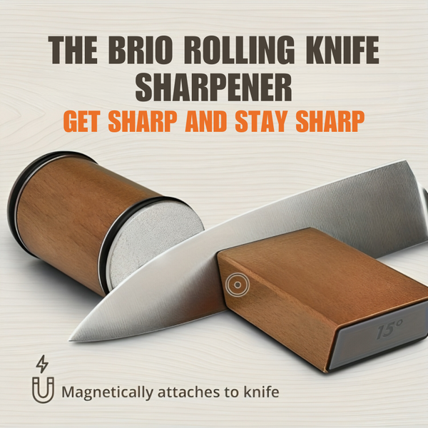 The Brio Rolling Knife Sharpener